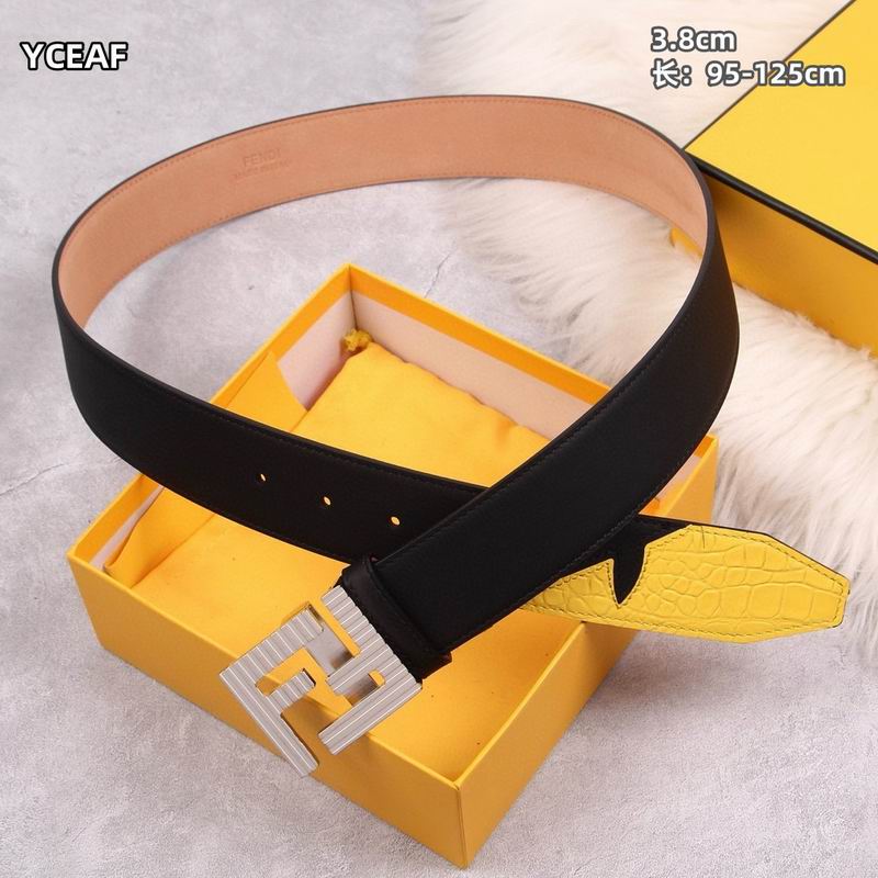 Fendi belt 38mmX95-125cm 8L35